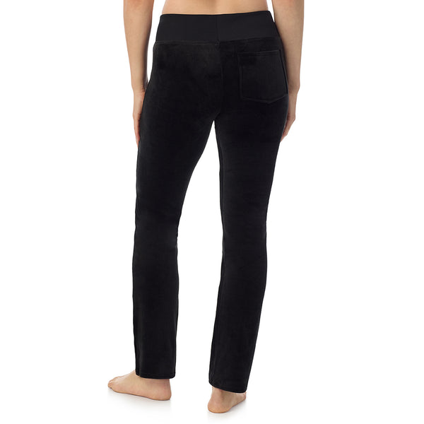 Cuddl Duds Stretch Velour Boot Cut Legging Pants