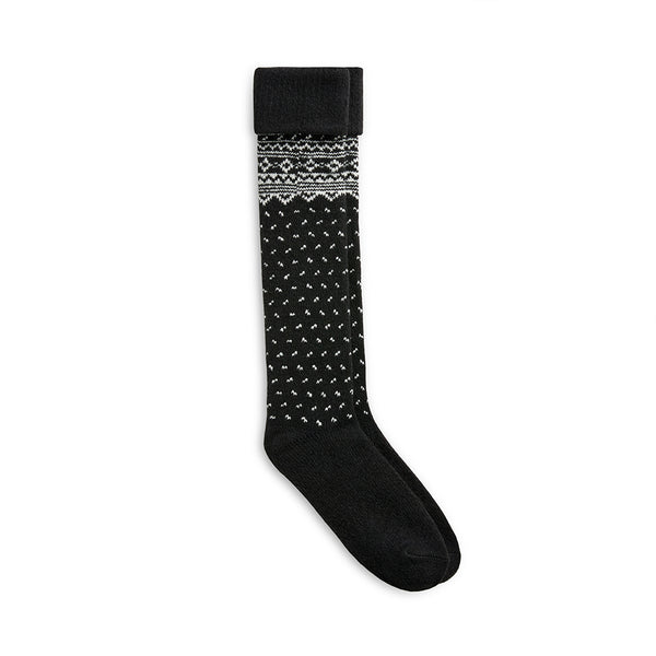 cuddl duds Turncuff Fairisle Knee High Sock Socks
