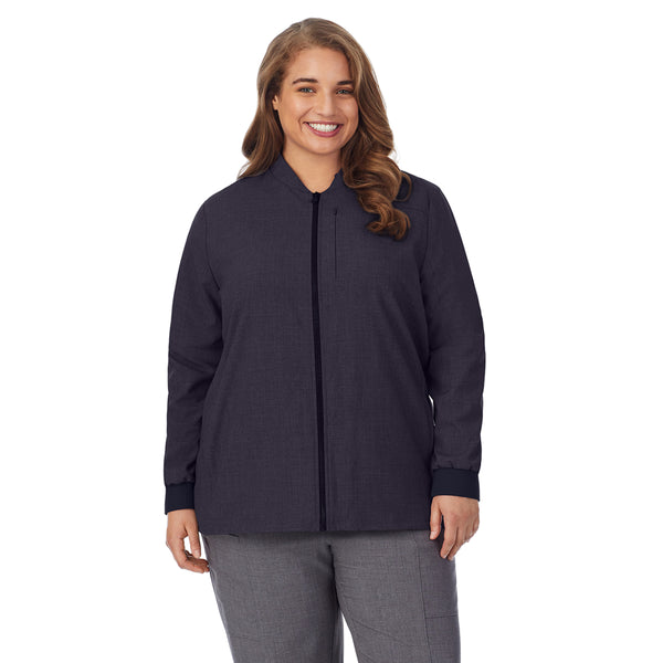 cuddl duds Womens Scrub Jacket PLUS Scrubs