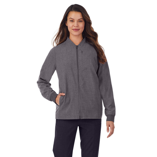 Cuddl Duds Womens Scrub Jacket Scrubs