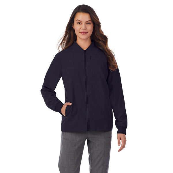 cuddl duds Womens Scrub Jacket Scrubs