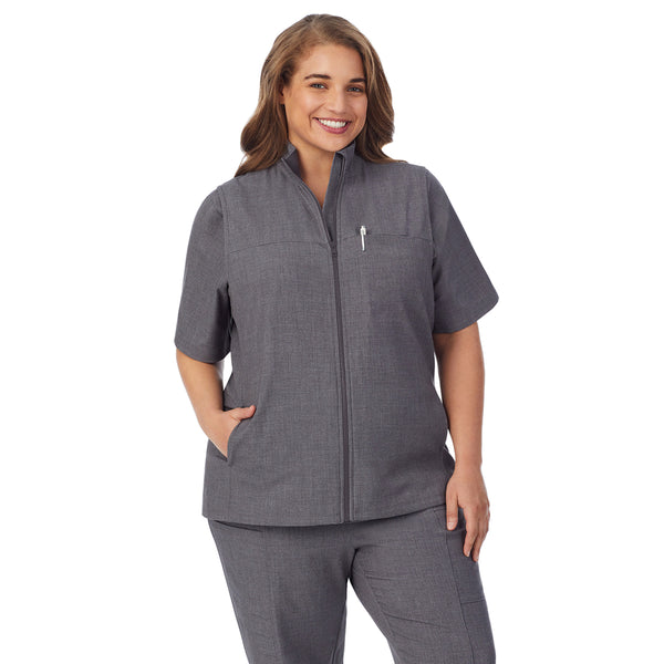 Cuddl Duds Womens Scrub Vest PLUS Scrubs