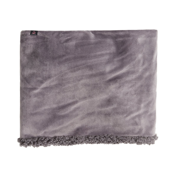 Cuddl Duds Double Plush Velour And Sherpa Reversible Neckwarmer Accessories