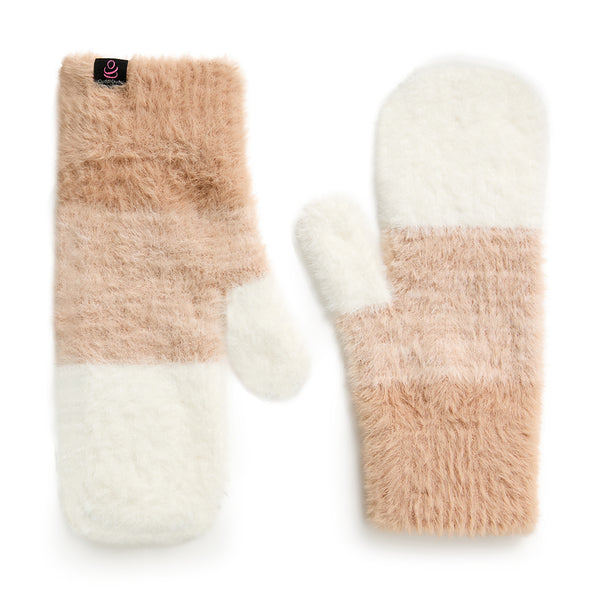 Cuddl Duds Feather Knit Mitten Gloves U0026 Mittens