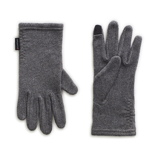 Cuddl Duds Fleece Side Ruched Glove Gloves U0026 Mittens
