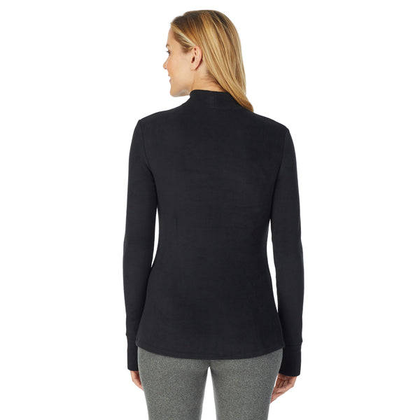Cuddl Duds Fleecewear With Stretch Long Sleeve Mock Neck Shirts U0026 Tops