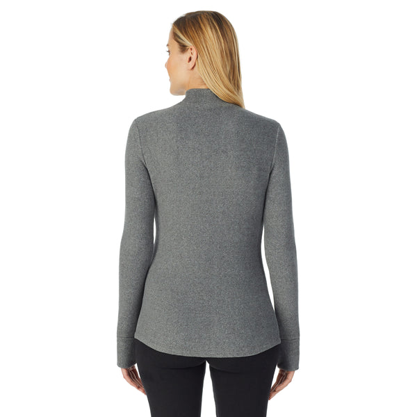 Cuddl Duds Fleecewear With Stretch Long Sleeve Mock Neck Shirts U0026 Tops
