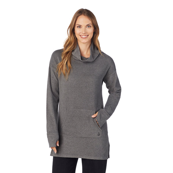 Cuddl Duds Fleecewear With Stretch Long Sleeve Tunic Shirts U0026 Tops