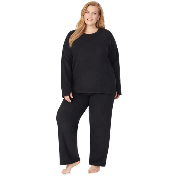 Cuddl Duds Fleecewear With Stretch Lounge Pant PLUS Pants