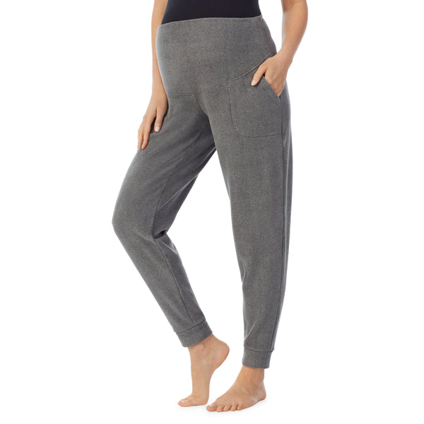 Cuddl Duds Fleecewear With Stretch Maternity Jogger Pants