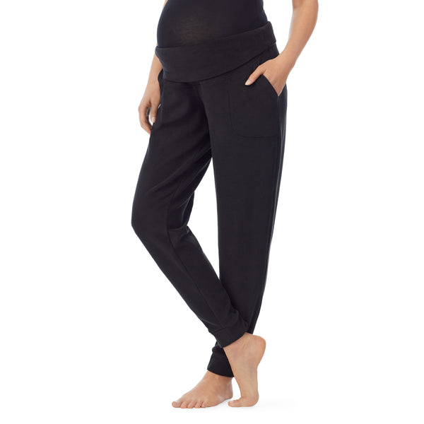 cuddl duds Fleecewear With Stretch Maternity Jogger Pants