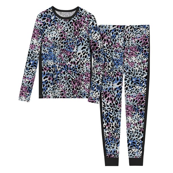Cuddl Duds Girls Fleece 2 Pc. Long Sleeve Crew & Pant Set Long Johns