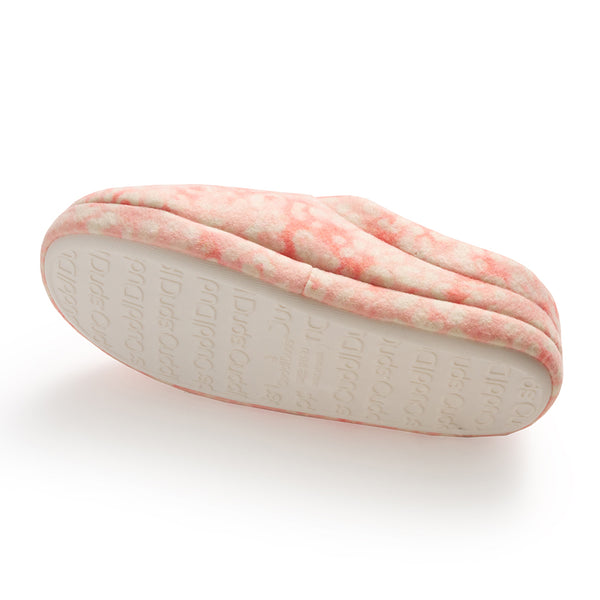 Cuddl Duds Girls Printed Leopard Fleece Clog Slipper Shoes