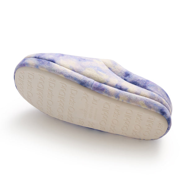 Cuddl Duds Girls Printed Tie Dye Fleece Clog Slipper Shoes