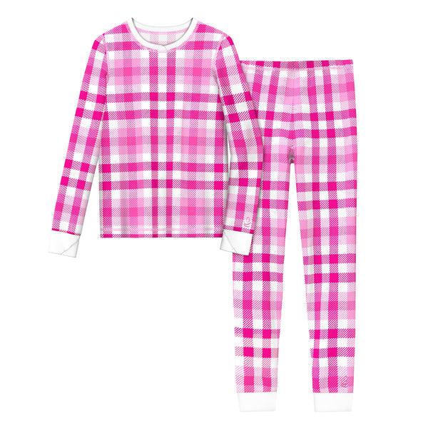 Cuddl Duds Girls Thermal 2 Pc. Long Sleeve Crew & Pant Set Long Johns