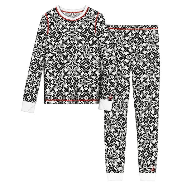 Cuddl Duds Girls Thermal 2 Pc. Long Sleeve Crew & Pant Set Long Johns