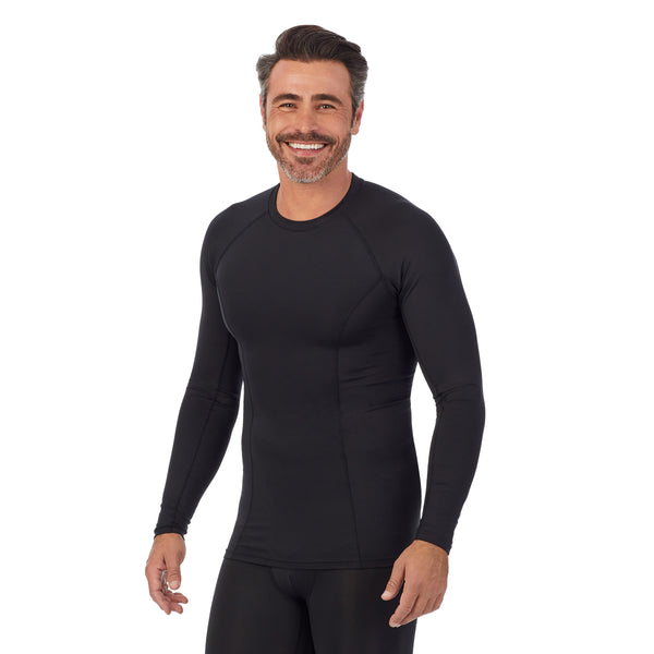 Cuddl Duds Lite Compression Long Sleeve Crew Long Johns