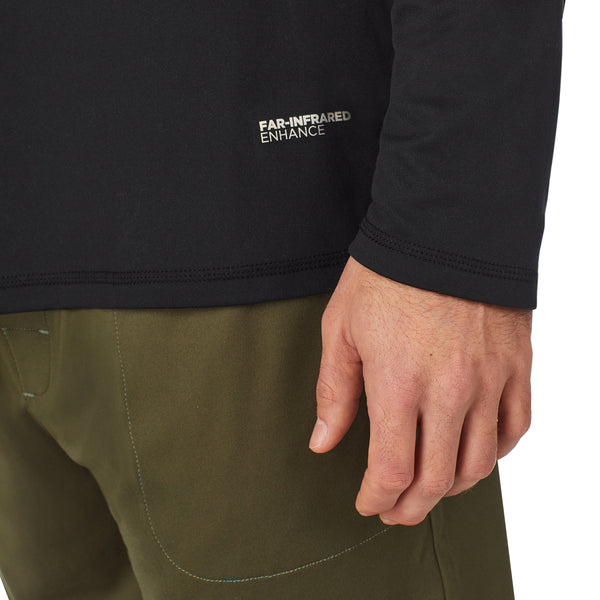 Cuddl Duds Mens Far-Infrared Enhance Sleep Hoodie Men