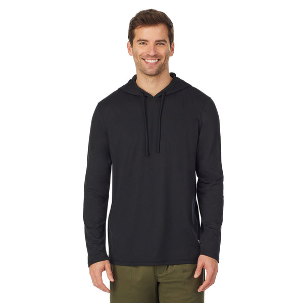cuddl duds Mens Far-Infrared Enhance Sleep Hoodie Men