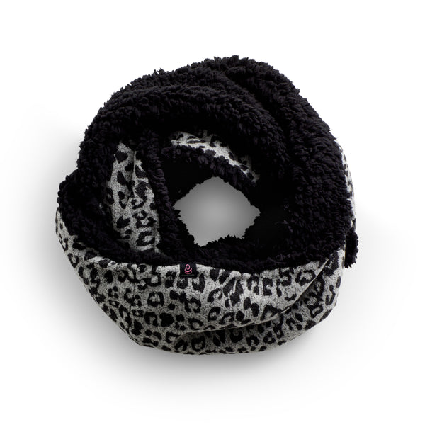 Cuddl Duds SoftKnit Infinity Scarf With Sherpa Scarves