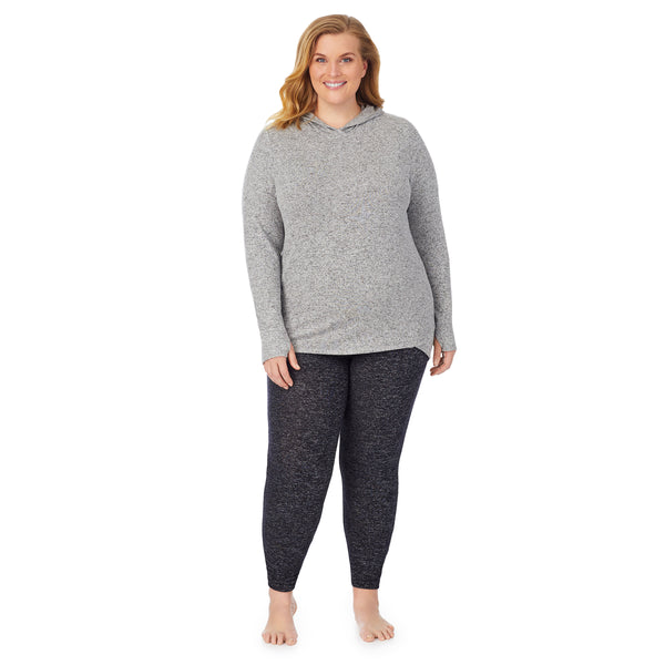 Cuddl Duds SoftKnit Long Sleeve Tunic Hoodie PLUS Shirts U0026 Tops