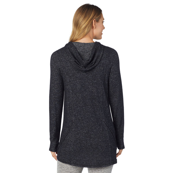 Cuddl Duds SoftKnit Long Sleeve Tunic Hoodie Shirts U0026 Tops