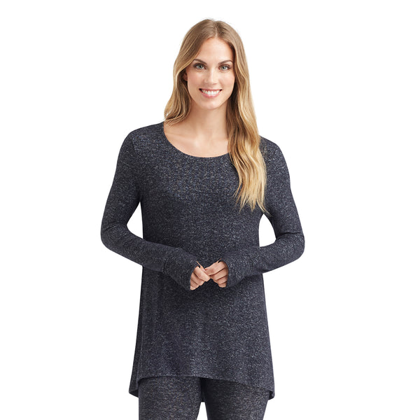 cuddl duds SoftKnit Long Sleeve Tunic Shirts u0026 Tops