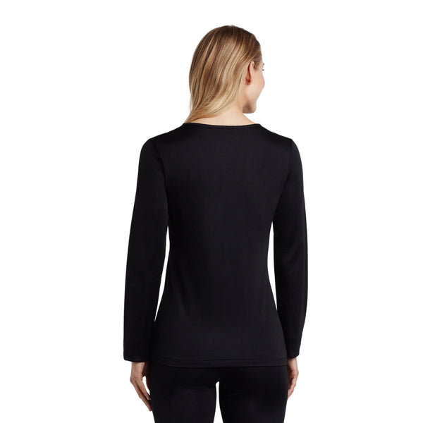 Cuddl Duds Softwear Long Sleeve Crew Shirts U0026 Tops