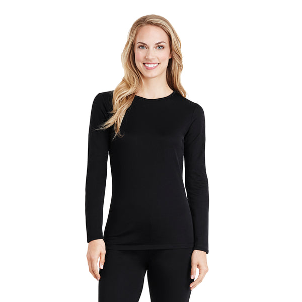 cuddl duds Softwear Long Sleeve Crew Shirts u0026 Tops