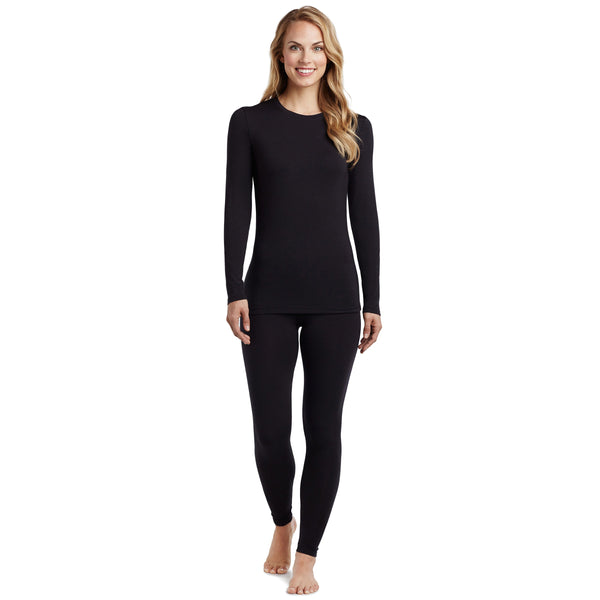 cuddl Duds Softwear With Stretch Long Sleeve Crew Shirts U0026 Tops