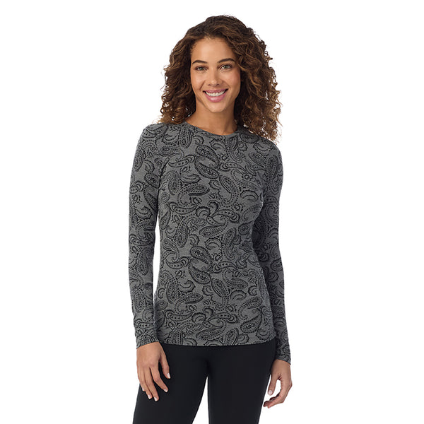cuddl Duds Softwear With Stretch Long Sleeve Crew Shirts U0026 Tops