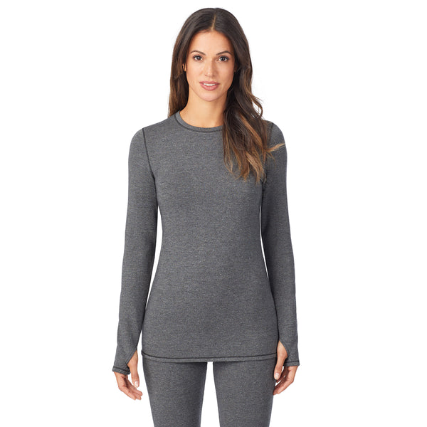 Cuddl Duds Ultra Cozy Long Sleeve Crew Shirts U0026 Tops