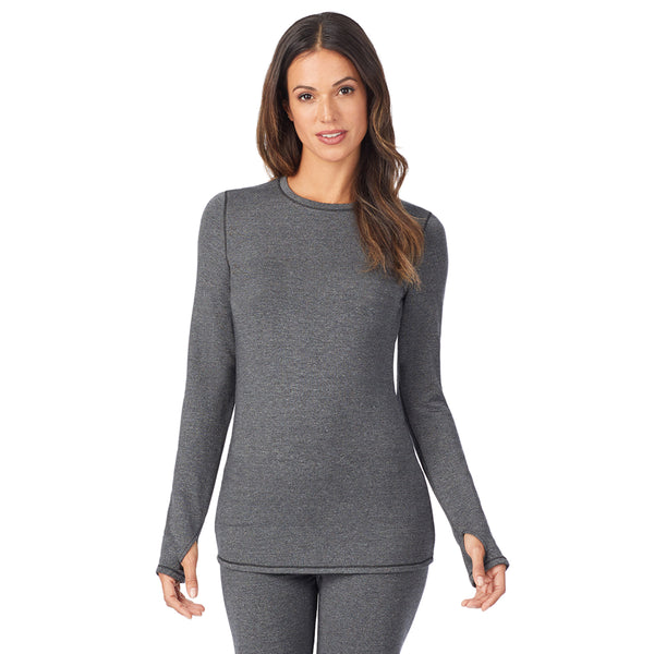 cuddl duds Ultra Cozy Long Sleeve Crew Shirts u0026 Tops