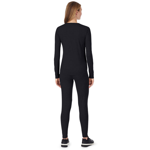 Cuddl Duds Womens Underscrub Crew Neck Top PETITE Women