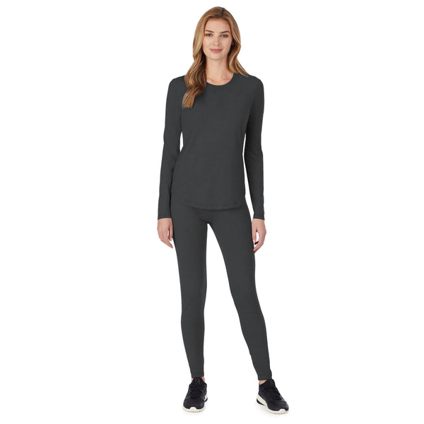 Cuddl Duds Womens Underscrub Crew Neck Top PETITE Women