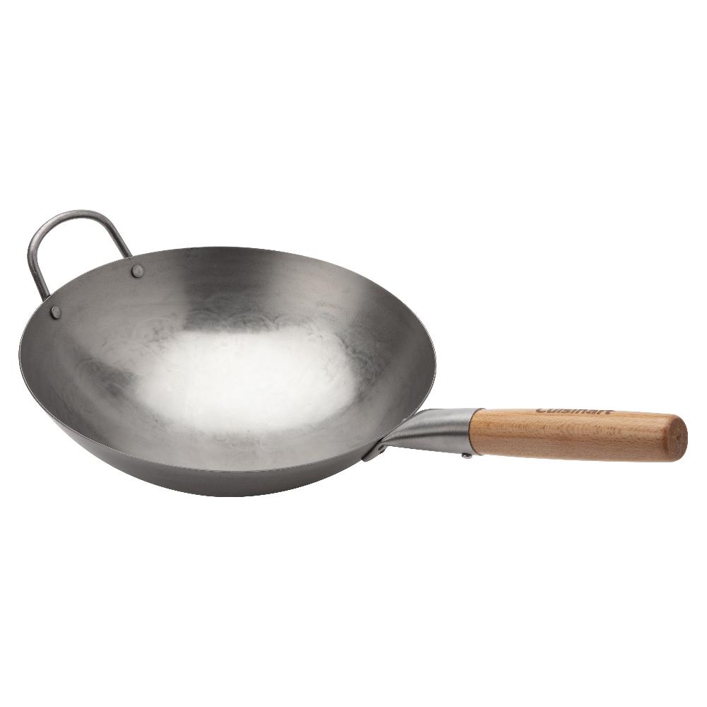 cuisinart 12" Carbon Steel Hammered Wok (Round) CWA-0041