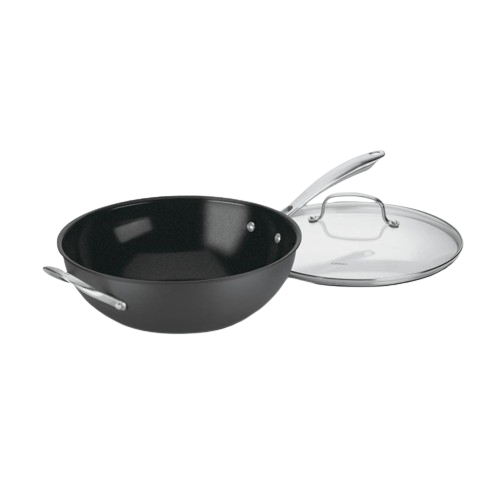 cuisinart 12" Stir Fry Wok with Glass Cover GG26-30H