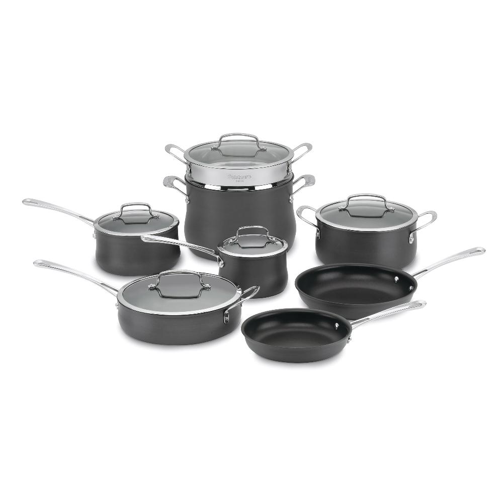 cuisinart 13 Piece Contour Hard Anodized Set 64C-13