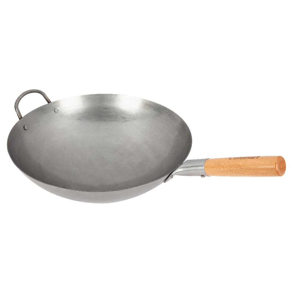 cuisinart 14" Carbon Steel Hammered Wok (Round) CWA-2137
