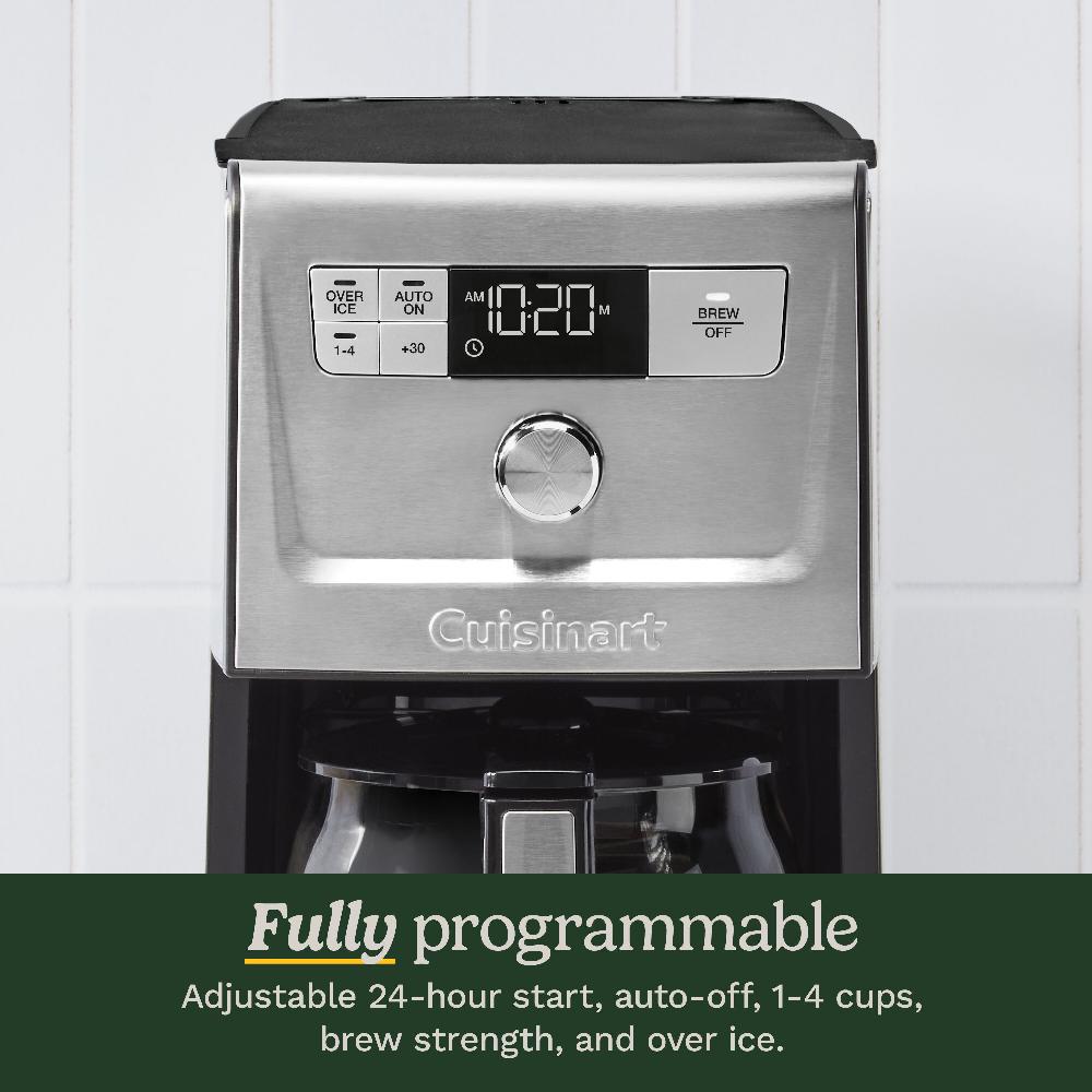 Cuisinart 14-Cup PerfecTemp ® 14-Cup Coffee Maker With Over Ice DCC-3500SS Stainless Steel