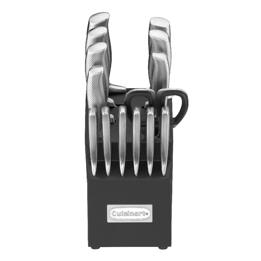 Cuisinart 15 Piece German Stainless Steel Hollow Handle Knife Block Set C77SS-15PG