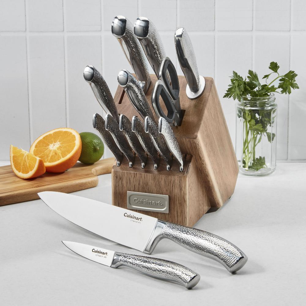 Cuisinart 15pc Stainless Steel Cutlery Block Set C77SSH-15P