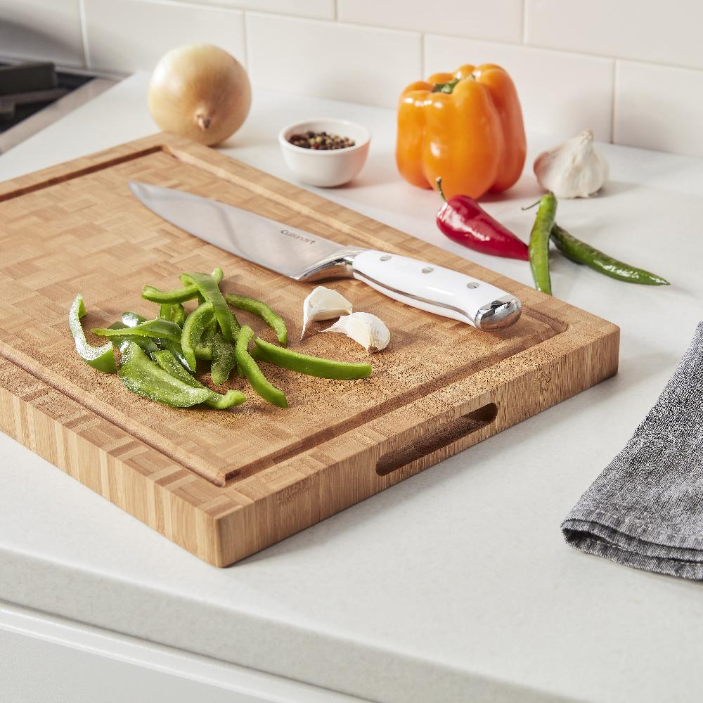 Cuisinart 17" Reversible End Grain Bamboo Cutting Board CWB-17EGB