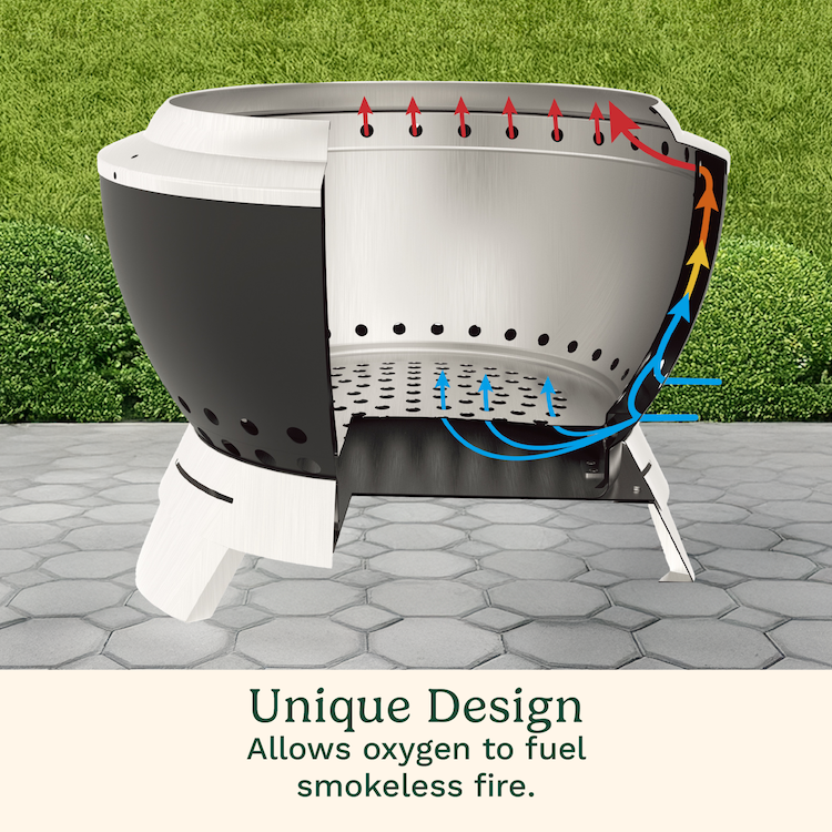 Cuisinart 19.5” Cleanburn Smokeless Fire Pit COH-1900