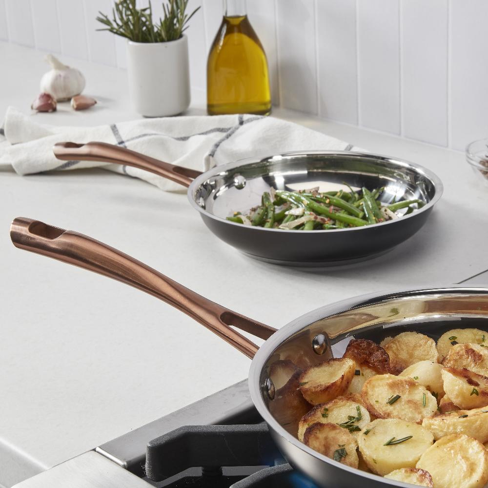 Cuisinart 2-Pack Matte Black Elegance Skillet Set (8” & 10”) MBK8922-810