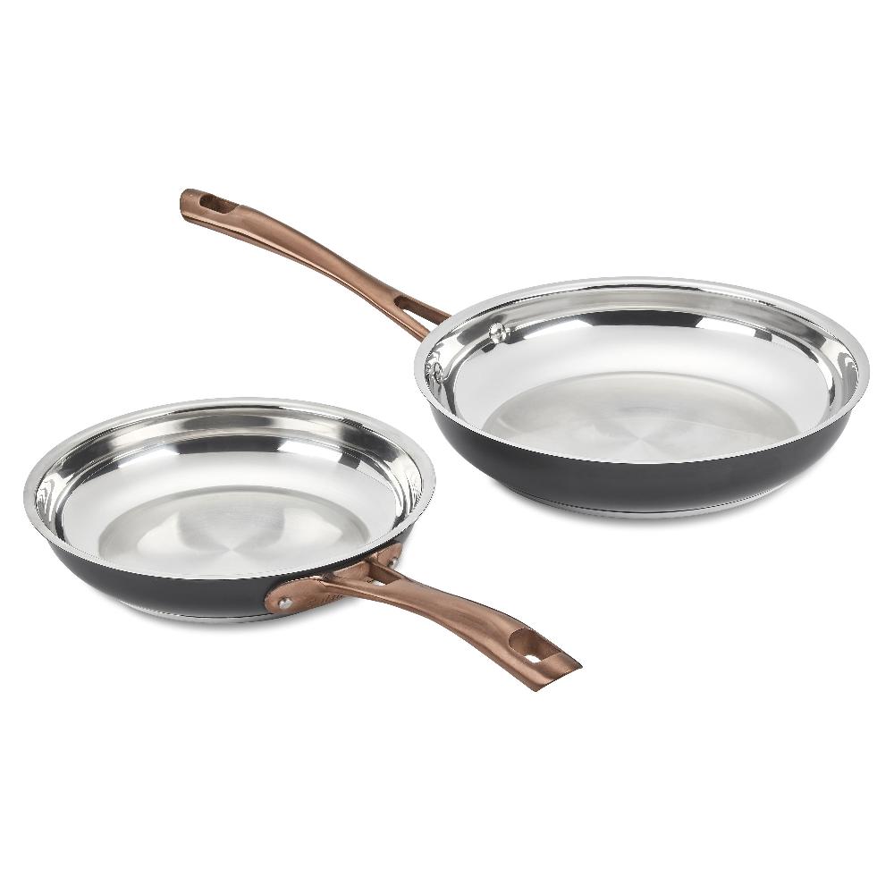 cuisinart 2-Pack Matte Black Elegance Skillet Set (8” & 10”) MBK8922-810