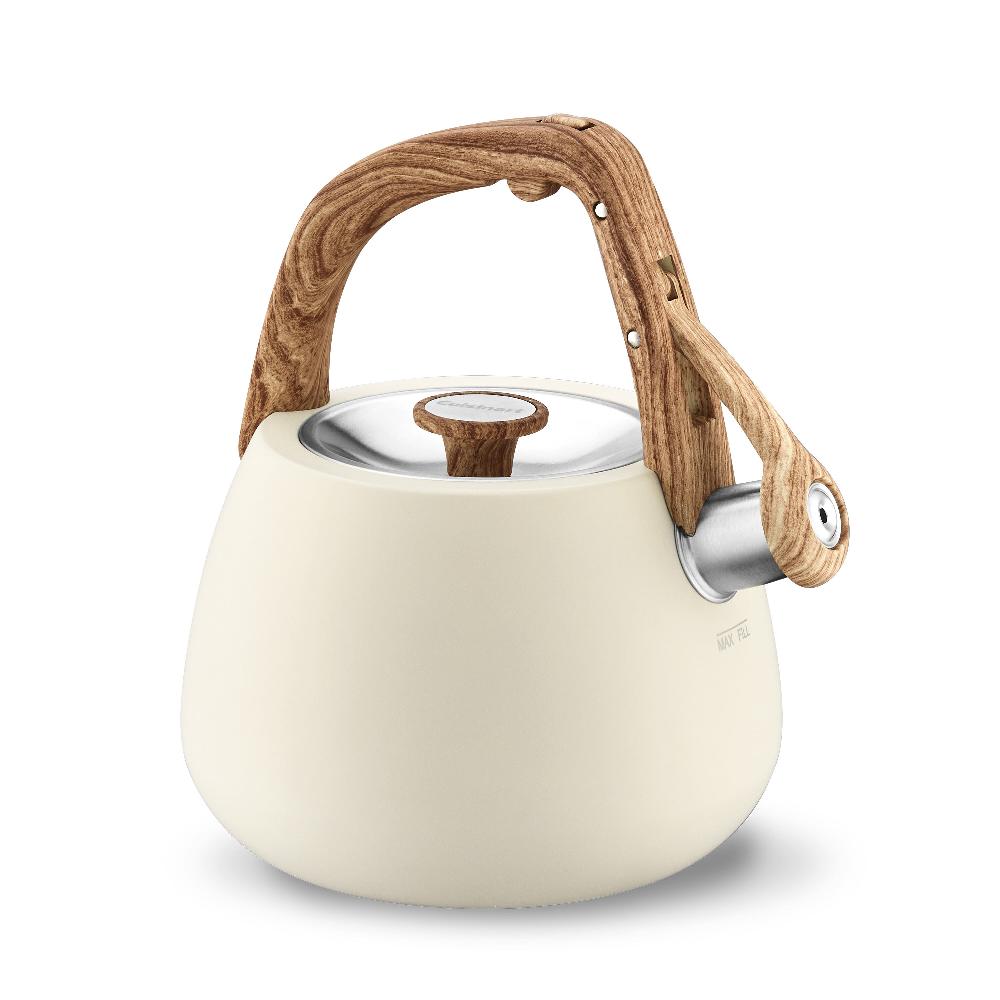 Cuisinart 2 Qt. Cream Stainless Steel Tea Kettle CTK-SS25CRW