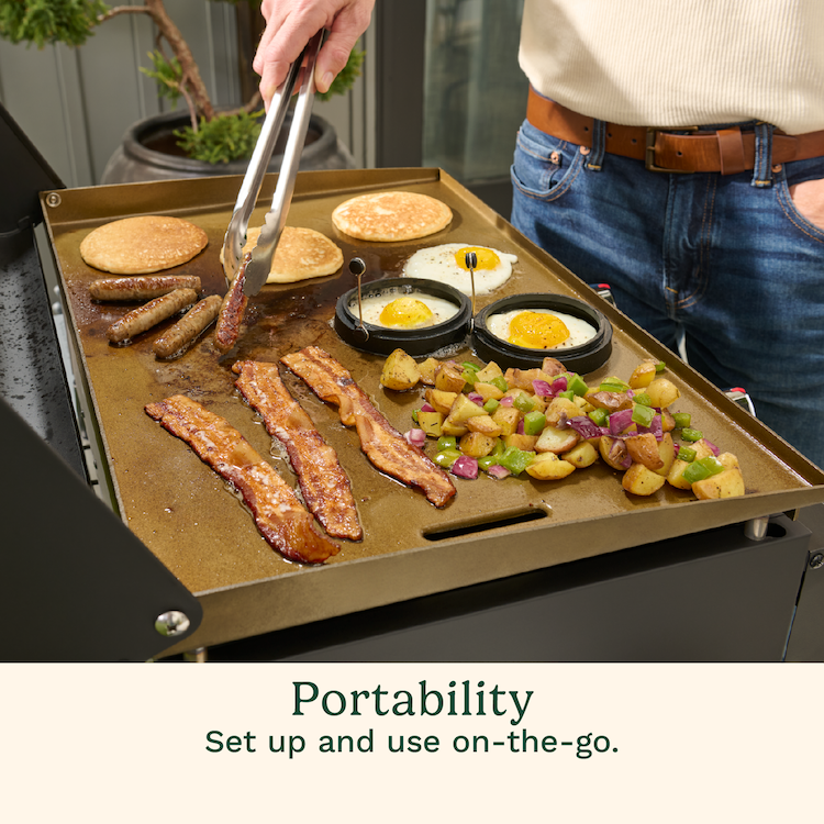 Cuisinart 22" Tabletop Gas Griddle With Hood CGG-9242