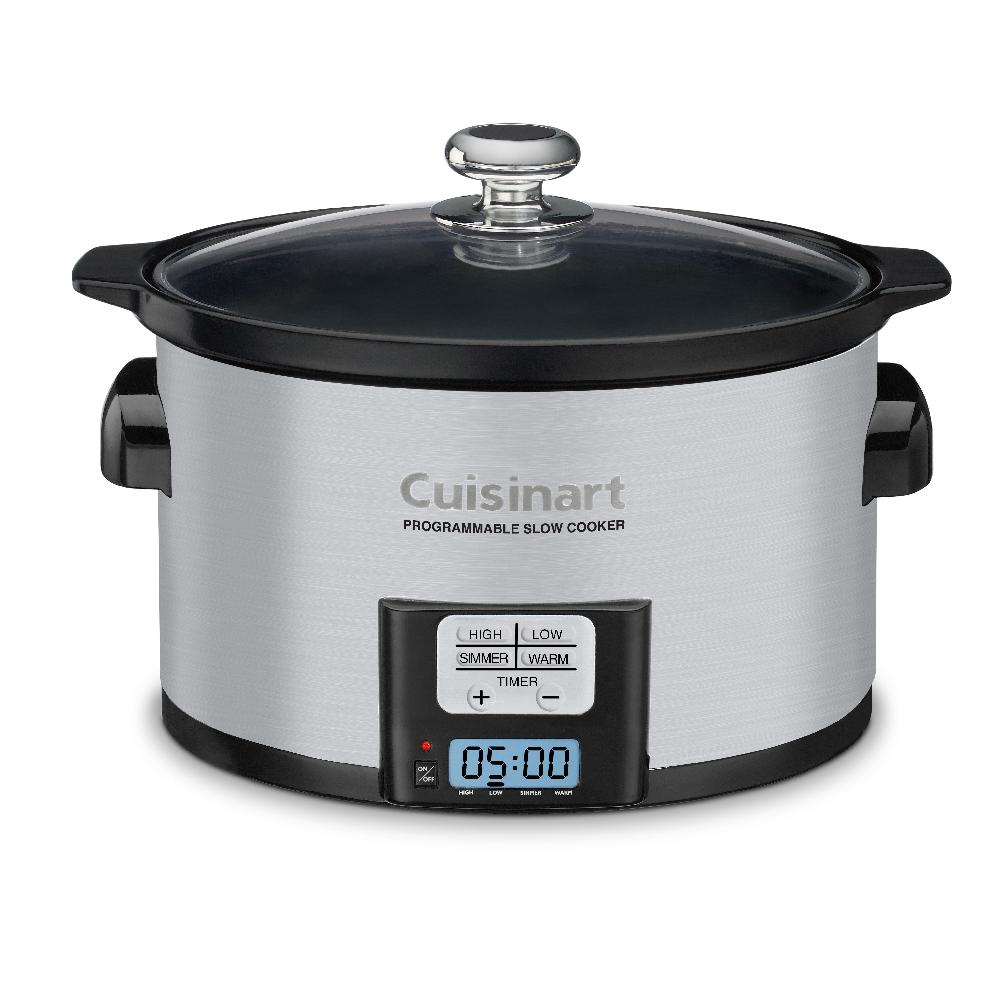 cuisinart 3.5 Quart Programmable Slow Cooker PSC-350 Stainless Steel