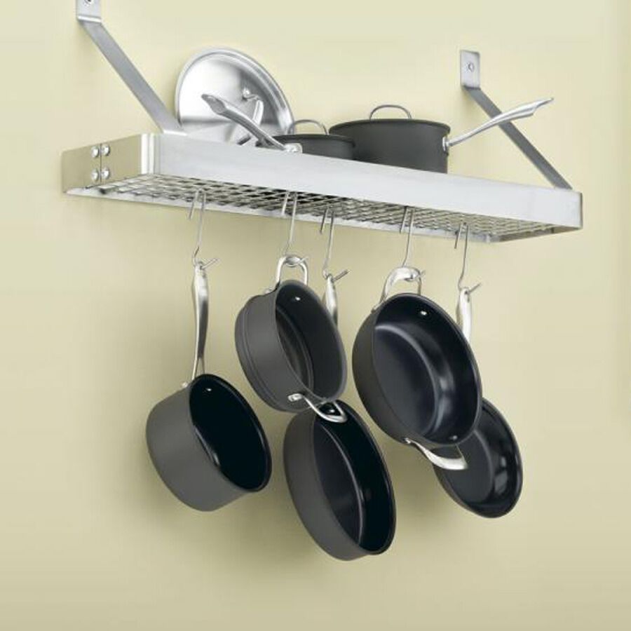 Cuisinart 36" Rectangular Bookshelf Rack CRBS-36BP1 Brushed Stainless